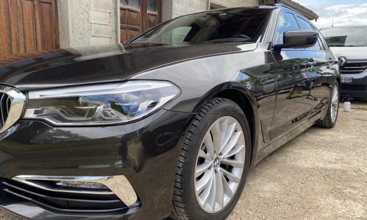 Nettoyage intérieur et extérieur de cette BMW à CORBAS